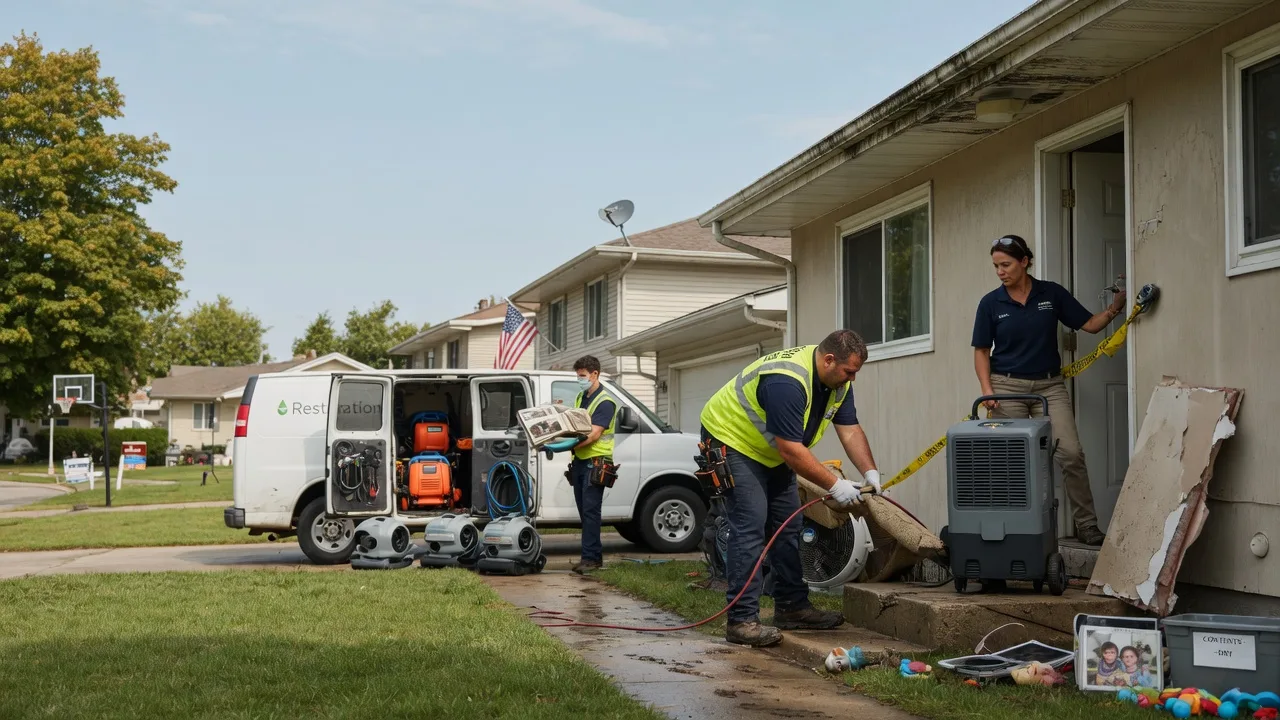 Water Damage Restoration in Garland, NC near me